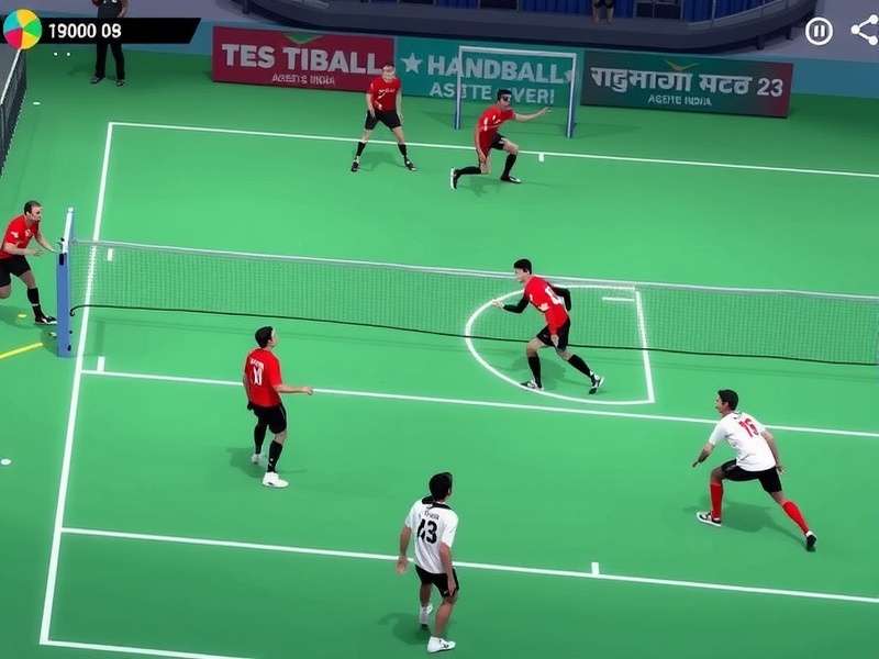 Handball Aces India Gameplay Screenshot